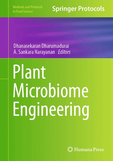 Dhanasekaran Dharumadurai, A. Sankara Narayanan - Plant Microbiome Engineering, Inbunden