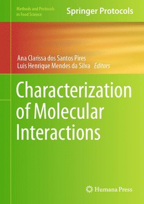 bokomslag Characterization of Molecular Interactions