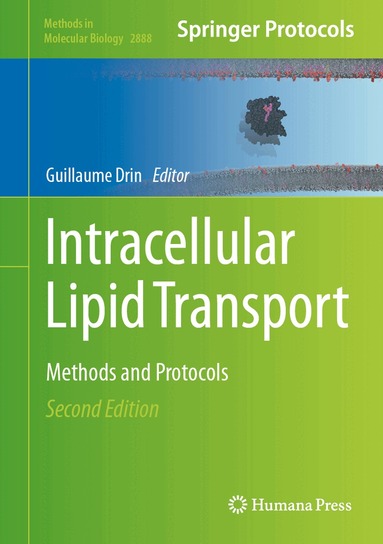 Guillaume Drin - Intracellular Lipid Transport, Inbunden