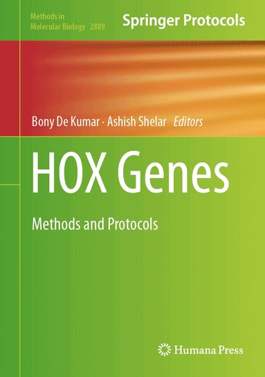 Bony De Kumar, Ashish Shelar - HOX Genes, Inbunden