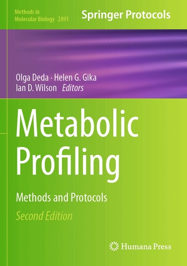 Olga Deda, Helen G. Gika, Ian D. Wilson - Metabolic Profiling, Häftad