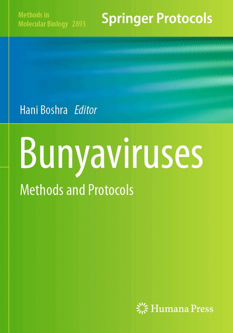 Hani Boshra - Bunyaviruses, Häftad