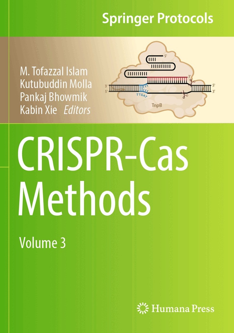 M. Tofazzal Islam, Kutubuddin Molla, Pankaj Bhowmik, Kabin Xie - CRISPR-Cas Methods, Häftad. Tillgänglighet: Lägg i varukorg