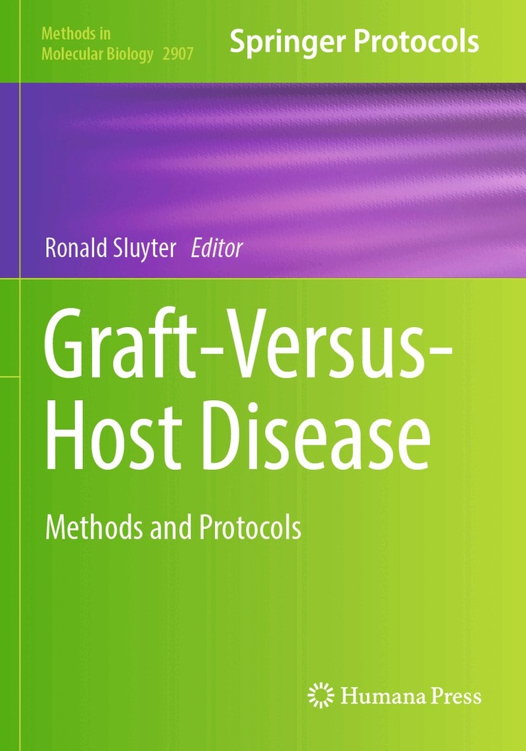 Ronald Sluyter - Graft-Versus-Host Disease, Häftad