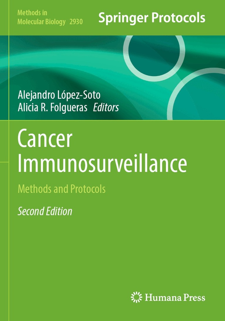 Alejandro López-Soto, Alicia R. Folgueras - Cancer Immunosurveillance, Häftad