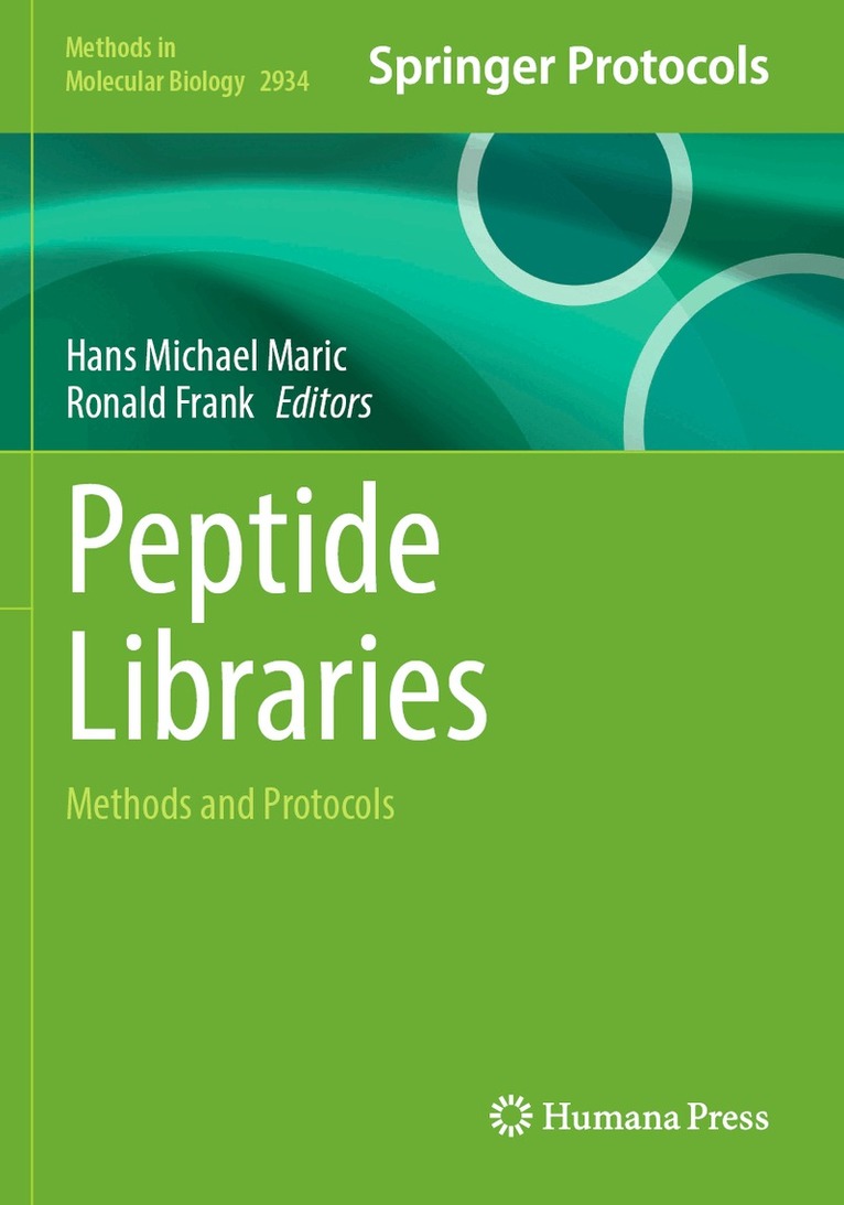 Hans Michael Maric, Ronald Frank - Peptide Libraries, Häftad