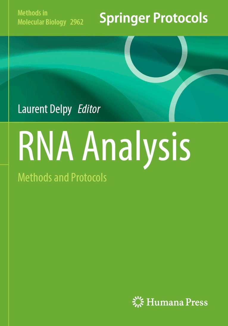 Laurent Delpy - RNA Analysis, Häftad