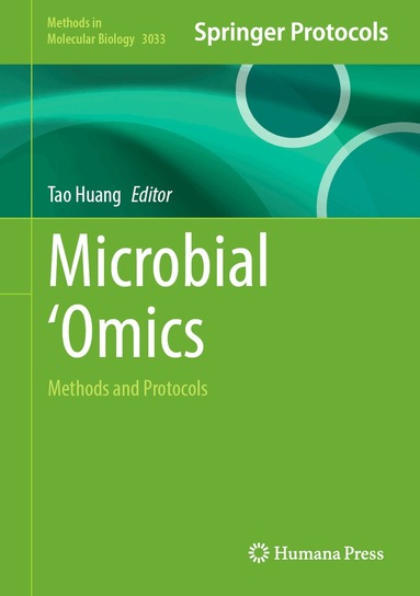Tao Huang - Microbial ‘Omics, Inbunden