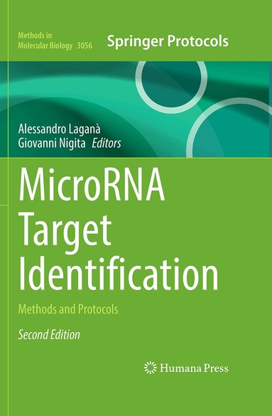 Alessandro Laganà, Giovanni Nigita - MicroRNA Target Identification, Inbunden