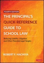 bokomslag The Principal's Quick-Reference Guide to School Law