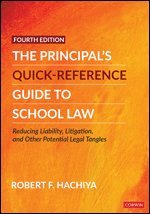 bokomslag Principal?s Quick-Reference Guide to School Law
