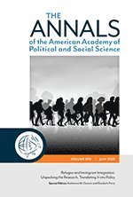 bokomslag ANNALS of the American Academy of Political and Social Science