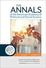 Avishai Benish, David Levi-Faur - The ANNALS of the American Academy of Political and Social Science, Inbunden