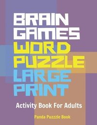 bokomslag Brain Games Word Puzzle Large Print: Act
