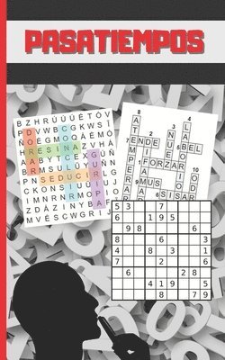 bokomslag Pasatiempos: Formato Bolsillo - Tamaño Especial Viaje O Vacaciones. Sudokus, Crucigramas Y Sopas de Letras Con Varios Niveles de Di