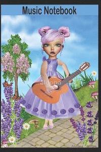 bokomslag Music Notebook: Music Notebook for Girls (6X 9 for Girls)