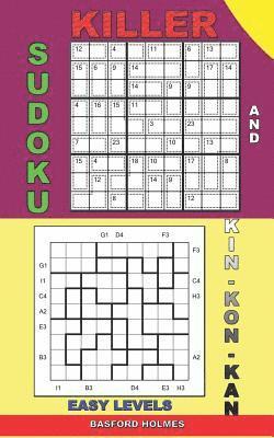 bokomslag Killer sudoku and Kin-kon-kan easy levels.: Sudoku lightweight book.