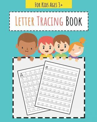 bokomslag Letter Tracing Book: Learn How to Write Alphabet A to Z Uppercase and Lowercase Letters