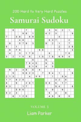 bokomslag Samurai Sudoku - 200 Hard to Very Hard Puzzles vol.3