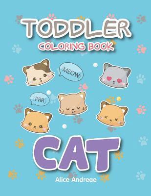 bokomslag Toddler Coloring Book Cat: coloring and activity books for kids ages 4-8