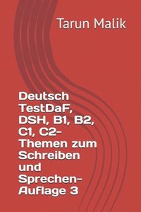 bokomslag Deutsch Testdaf, Dsh, B1, B2, C1, C2- Th