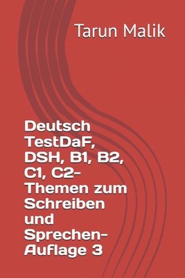 bokomslag Deutsch Testdaf, Dsh, B1, B2, C1, C2- Th