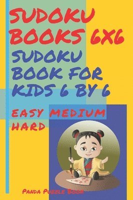 bokomslag Sudoku Books 6X6 - Sudoku Book For Kids