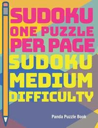 bokomslag Sudoku One Puzzle Per Page - Sudoku Medi