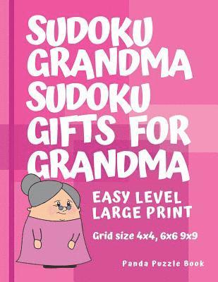 bokomslag Sudoku Grandma - Sudoku Gifts For Grandm