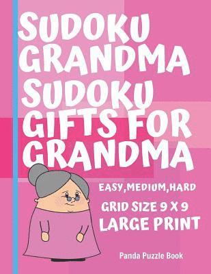 bokomslag Sudoku Grandma - Sudoku Gifts For Grandm