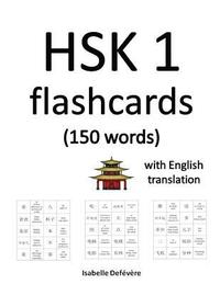 bokomslag HSK 1 flashcards (150 words) with English translation