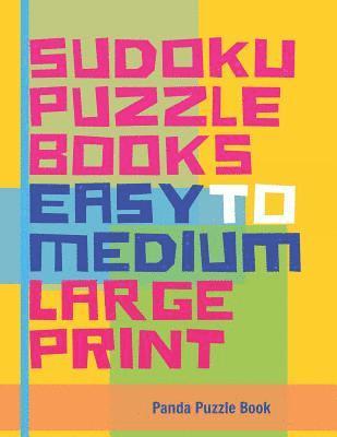 bokomslag Sudoku Puzzle Books Easy To Medium -   L