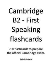 bokomslag Cambridge B2 - First Speaking flashcards