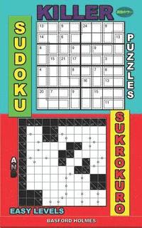 bokomslag Killer sudoku puzzles and Sukrokuro.: Easy levels.