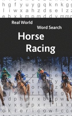 bokomslag Real World Word Search: Horse Racing