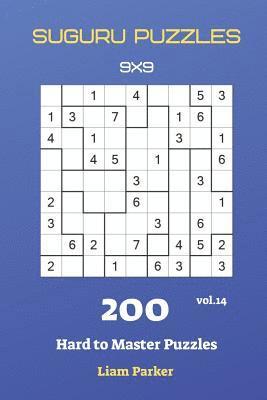 bokomslag Suguru Puzzles - 200 Hard to Master Puzzles 9x9 vol.14