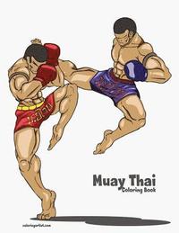 bokomslag Muay Thai Coloring Book