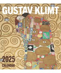 bokomslag Gustav Klimt 2025 Wall Calendar