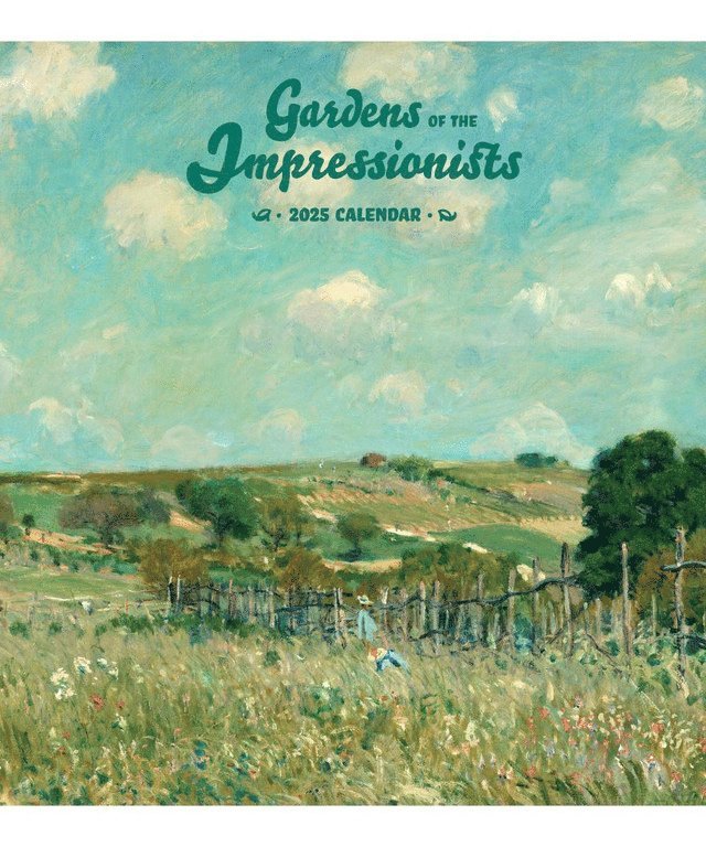 Gardens Of The Impressionists 2025 Wall Calendar 1