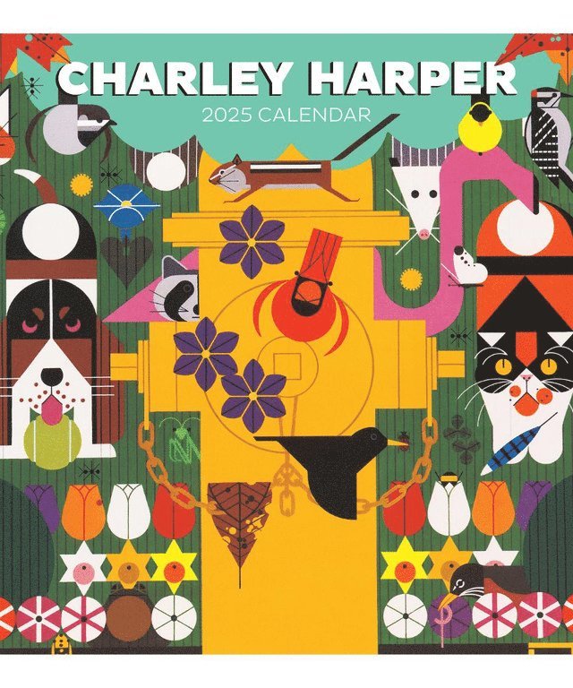 Charley Harper 2025 Wall Calendar 1