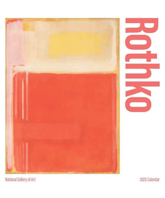 Rothko 2025 Wall Calendar 1