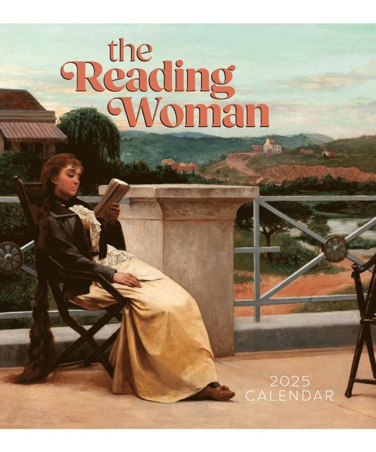 Reading Woman 2025 Mini Wall Calendar 1