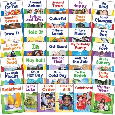 Multiple Authors - High-Frequency Words Grades Prek-K: 36-Book Set, Häftad