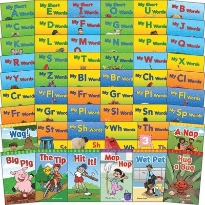 Multiple Authors - Phonics Grades PreK-K: 50-Book Set, Häftad