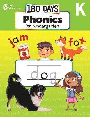 bokomslag 180 Days(tm) Phonics for Kindergarten: Practice, Assess, Diagnose