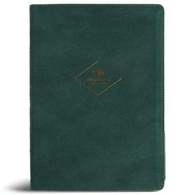 CSB Bibles by Holman, Stefana Dan Laing - CSB Women's Study Bible, Earthen Teal Suedesoft, Inbunden