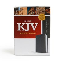 bokomslag KJV Study Bible, Full-Color, Charcoal Cloth-Over-Board