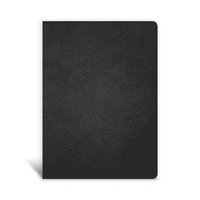 bokomslag KJV Single-Column Wide-Margin Bible, Black Goatskin