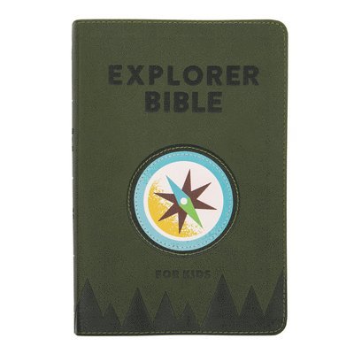 Csb Bibles By Holman - CSB Explorer Bible for Kids, Olive Compass, Indexed, Inbunden
