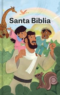 bokomslag Rvr 1960 Biblia Para Niños Interactiva, Tapa Dura: Santa Biblia